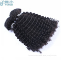 High Quality Indian Hair Natural Black Kinky Curl Hair Extensions
